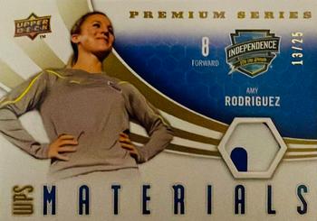2010 Upper Deck MLS - WPS Materials Premium Series #W-AR Amy Rodriguez Front