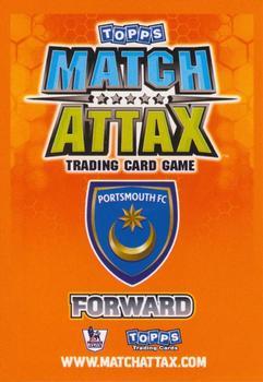 2009-10 Topps Match Attax Premier League Extra #NNO Aruna Dindane Back