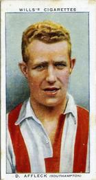 1939-40 Wills's Association Footballers #1 David Affleck Front