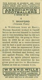 1939-40 Wills's Association Footballers #4 Thomas Bamford Back
