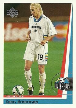 1999 Upper Deck MLS #41 Chris Henderson Front