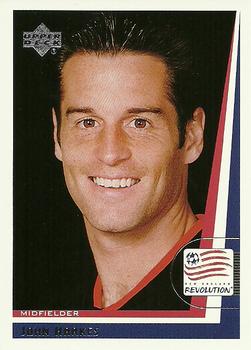 1999 Upper Deck MLS #66 John Harkes Front