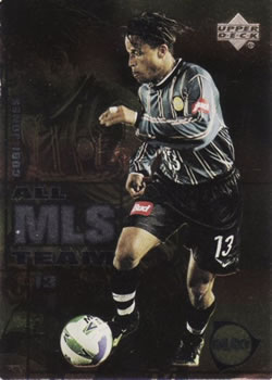 1999 Upper Deck MLS - All-MLS #B10 Cobi Jones Front