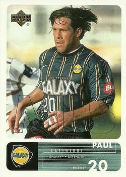 2000 Upper Deck MLS #14 Paul Caligiuri Front