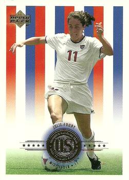 2000 Upper Deck MLS #89 Julie Foudy Front