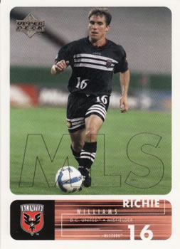 2000 Upper Deck MLS #3 Richie Williams Front