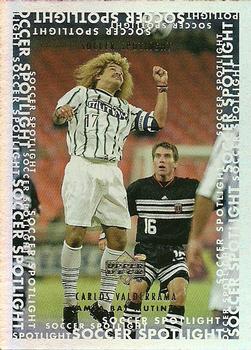 2000 Upper Deck MLS - Soccer Spotlight #S14 Carlos Valderrama Front