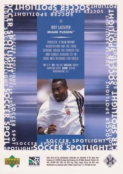 2000 Upper Deck MLS - Soccer Spotlight #S5 Roy Lassiter Back