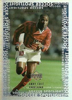2000 Upper Deck MLS - Soccer Spotlight #S9 Andy Cole Front