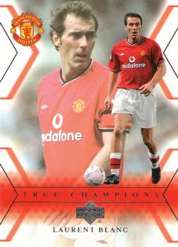 2001 Upper Deck Manchester United #111 Laurent Blanc Front