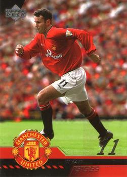 2001 Upper Deck Manchester United #3 Ryan Giggs Front