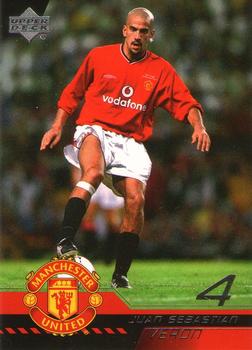 2001 Upper Deck Manchester United #45 Juan Sebastian Veron Front