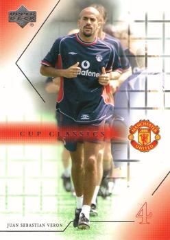 2001 Upper Deck Manchester United #82 Juan Sebastian Veron Front