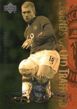 2001 Upper Deck Manchester United - Legends of Old Trafford #L12 Paul Scholes Front