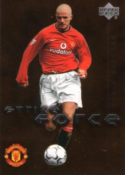 2001 Upper Deck Manchester United - Strike Force #SF7 David Beckham Front