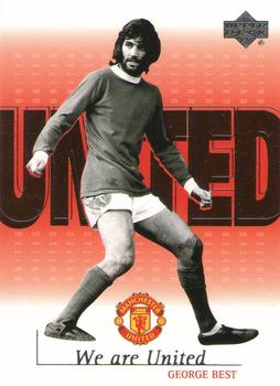 2001 Upper Deck Manchester United - We are UNITED #U14 George Best Front