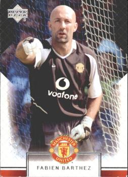 2002 Upper Deck Manchester United #1 Fabien Barthez Front