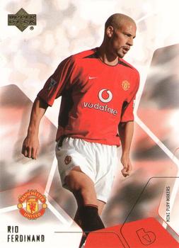 2003 Upper Deck Manchester United Mini Playmakers #6 Rio Ferdinand Front