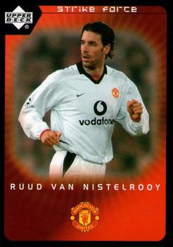 2003 Upper Deck Manchester United Strike Force #12 Ruud Van Nistelrooy Front
