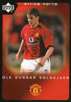 2003 Upper Deck Manchester United Strike Force #34 Ole Gunnar Solskjaer Front