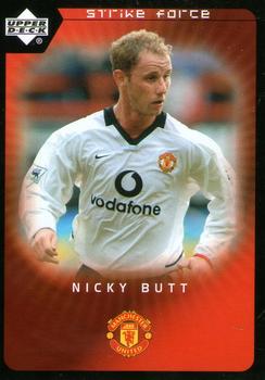 2003 Upper Deck Manchester United Strike Force #57 Nicky Butt Front