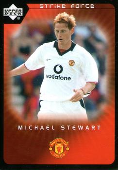 2003 Upper Deck Manchester United Strike Force #99 Michael Stewart Front