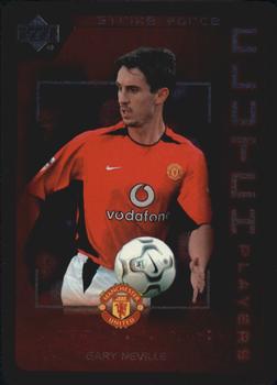 2003 Upper Deck Manchester United Strike Force - Clutch Players #CP4 Gary Neville Front
