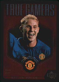 2003 Upper Deck Manchester United Strike Force - True Gamers #TG8 Nicky Butt Front