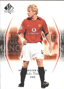 2004 SP Authentic Manchester United #59 Mads Timm Front