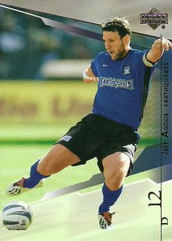 2004 Upper Deck MLS #87 Jeff Agoos Front