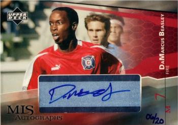 2004 Upper Deck MLS - MLS Autographs #DB-A DaMarcus Beasley Front