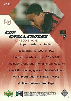 2004 Upper Deck MLS - Cup Challengers #CC11 Eddie Pope Back