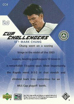 2004 Upper Deck MLS - Cup Challengers #CC4 Mark Chung Back