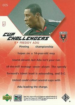 2004 Upper Deck MLS - Cup Challengers #CC5 Freddy Adu Back