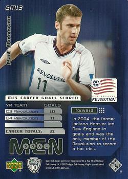 2005 Upper Deck MLS - Goal Men #GM13 Pat Noonan Back