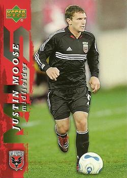 2006 Upper Deck MLS #49 Justin Moose Front