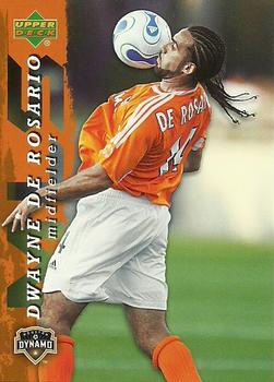 2006 Upper Deck MLS #92 Dwayne De Rosario Front