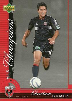 2006 Upper Deck MLS - Champions #CH-6 Christian Gomez Front