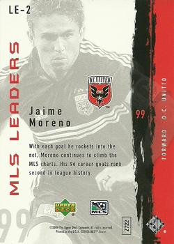 2006 Upper Deck MLS - Leaders #LE-2 Jaime Moreno Back