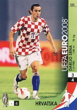 2008 Panini UEFA Euro #123 Darijo Srna Front