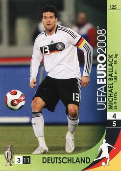 2008 Panini UEFA Euro #125 Michael Ballack Front