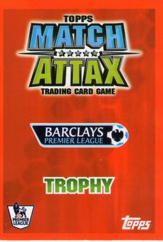 2007-08 Topps Match Attax Premier League Extra #NNO Barclays PL Trophy Back