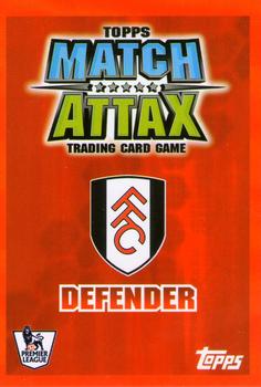 2007-08 Topps Match Attax Premier League Extra #NNO Brede Hangeland Back