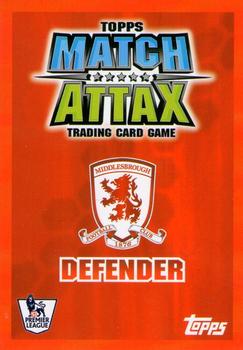 2007-08 Topps Match Attax Premier League Extra #NNO Chris Riggott Back