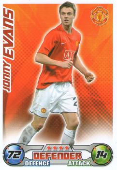 2008-09 Topps Match Attax Premier League Extra #NNO Jonny Evans Front
