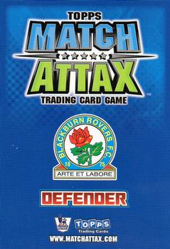 2008-09 Topps Match Attax Premier League Extra #NNO Ryan Nelsen Back