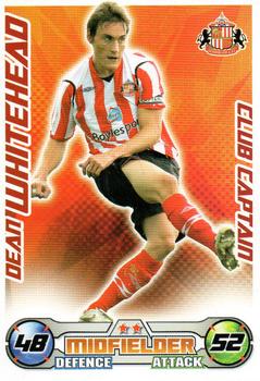 2008-09 Topps Match Attax Premier League Extra #NNO Dean Whitehead Front