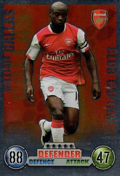 2007-08 Topps Match Attax Premier League Extra - Club Captains #NNO William Gallas Front