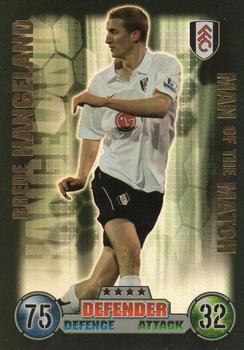 2007-08 Topps Match Attax Premier League Extra - Man of the Match #NNO Brede Hangeland Front