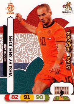 2012 Panini Adrenalyn XL Euro #NNO Wesley Sneijder Front